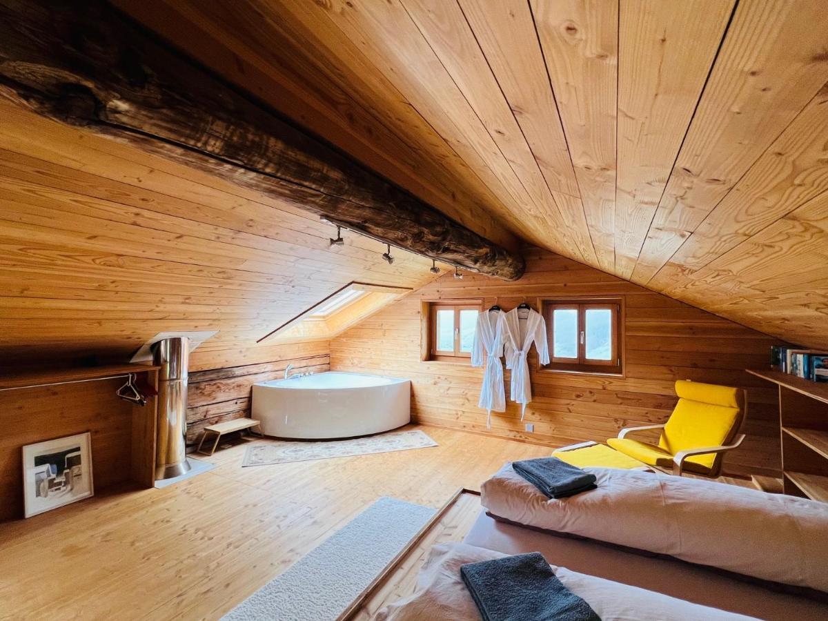 Chalet Biene - Swiss Alp Chalet With Sauna And Jacuzzi Ulrichen Dış mekan fotoğraf