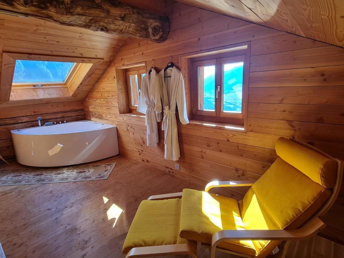 Chalet Biene - Swiss Alp Chalet With Sauna And Jacuzzi Ulrichen Dış mekan fotoğraf